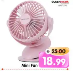 Al Madina Hypermarket OLSENMARK Fan offer