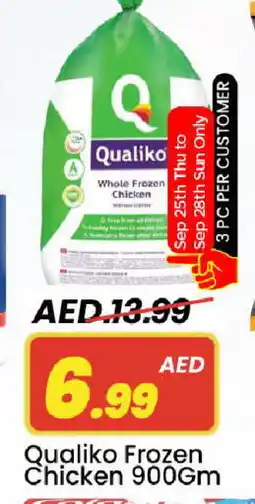 Mark & Save QUALIKO Frozen Whole Chicken offer