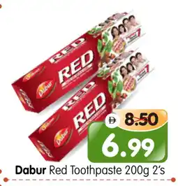 Al Madina Hypermarket DABUR RED Toothpaste offer