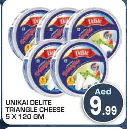 Baniyas Spike Hypermarket UNIKAI Triangle Cheese offer