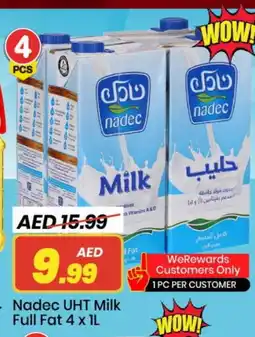 Mark & Save NADEC Long Life / UHT Milk offer