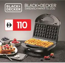 Talal Market BLACK+DECKER Sandwich Maker offer