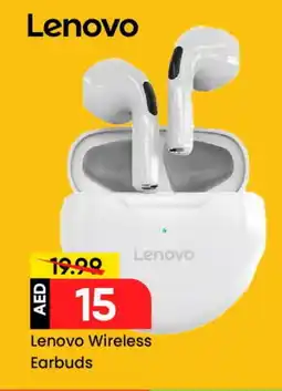 Mark & Save LENOVO Earphone offer