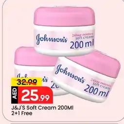 Mark & Save JOHNSONS Face cream offer