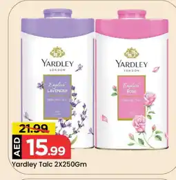 Mark & Save YARDLEY Talcum Powder offer