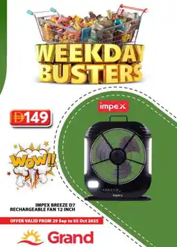 Grand Hyper Market IMPEX Fan offer