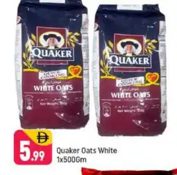 Shaklan QUAKER Oats offer