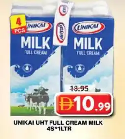 Grand Hyper Market UNIKAI Full Cream Milk offer