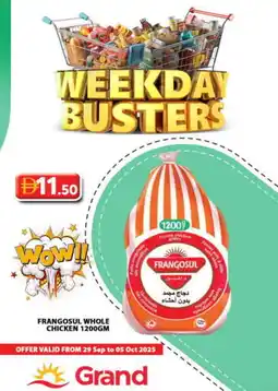 Grand Hyper Market FRANGOSUL Frozen Whole Chicken offer