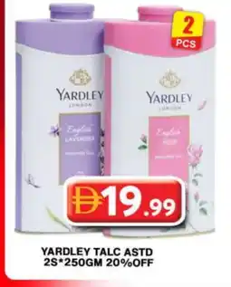 Grand Hyper Market YARDLEY Talcum Powder offer