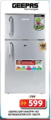 Grand Hyper Market GEEPAS Refrigerator offer