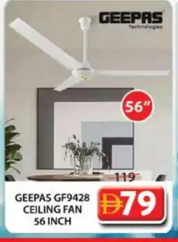 Grand Hyper Market GEEPAS Fan offer
