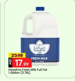 Mark & Save HAYATNA Full Cream Milk offer