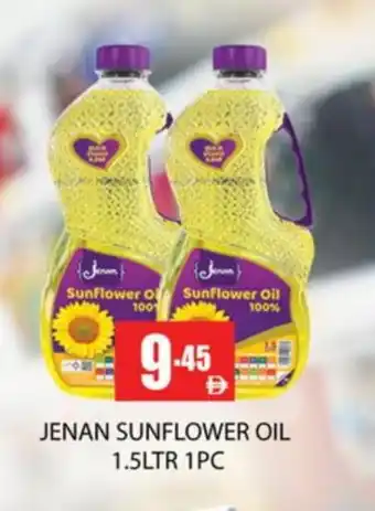 Zain Hypermarket JENAN Sunflower Oil offer