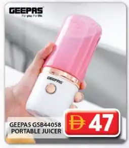 Grand Hyper Market GEEPAS Juicer offer