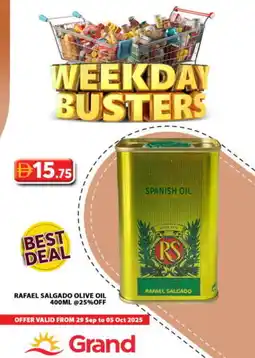 Grand Hyper Market RS Extra Virgin Olive Oil offer