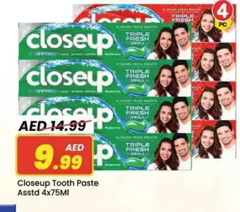 Mark & Save CLOSE UP Toothpaste offer