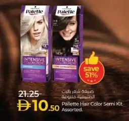 Lulu Hypermarket PALETTE Hair Colour offer