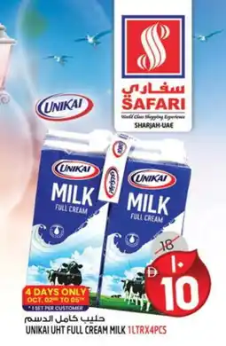 Safari Hypermarket UNIKAI Long Life / UHT Milk offer