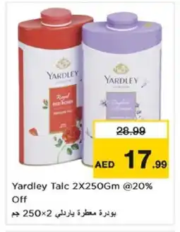 Nesto YARDLEY Talcum Powder offer