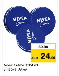 Nesto Nivea Face cream offer