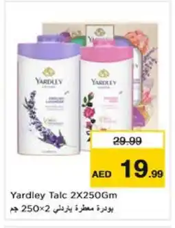 Nesto YARDLEY Talcum Powder offer