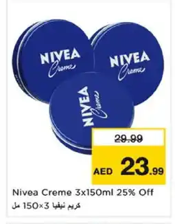 Nesto Nivea Face cream offer
