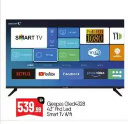 Bigmart GEEPAS Smart TV offer