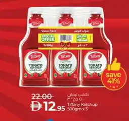 Lulu Hypermarket TIFFANY Tomato Ketchup offer