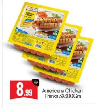 Bigmart AMERICANA Chicken Franks offer