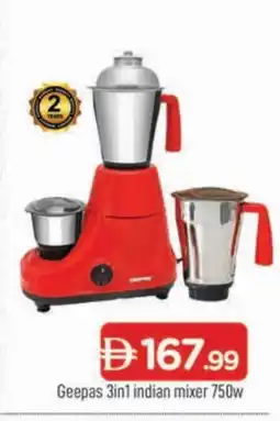 Al Madina GEEPAS Mixer / Grinder offer