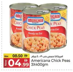 Kenz Hypermarket AMERICANA Chick Peas offer