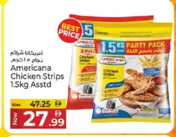 Kenz Hypermarket AMERICANA Chicken Strips offer