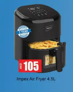 Gulf Hypermarket IMPEX Air Fryer offer