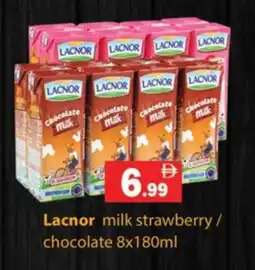 Gulf Hypermarket LACNOR Flavoured Milk offer