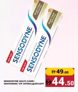 Kerala Hypermarket SENSODYNE Toothpaste offer