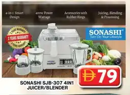 Grand Hyper Market SONASHI Mixer / Grinder offer