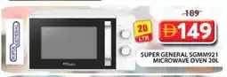 Grand Hyper Market SUPER GENERAL Microwave Oven offer