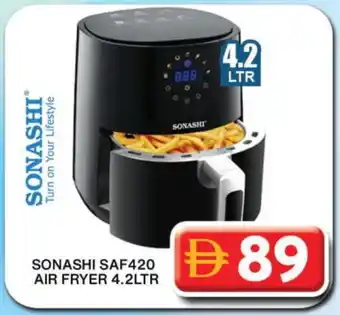 Grand Hyper Market SONASHI Air Fryer offer