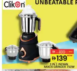 Mango Hypermarket LLC CLIKON Mixer / Grinder offer