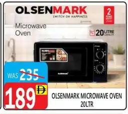 United Hypermarket OLSENMARK Microwave Oven offer