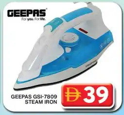 Grand Hyper Market GEEPAS Ironbox offer