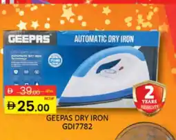 Al Madina GEEPAS Ironbox offer