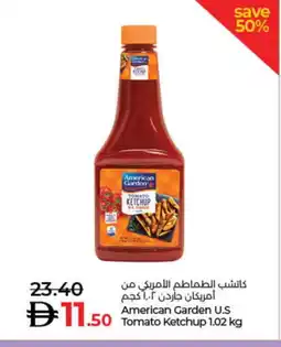 Lulu Hypermarket AMERICAN GARDEN Tomato Ketchup offer