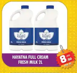 Night to Night Hypermarket HAYATNA Full Cream Milk offer
