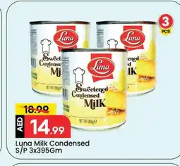 Mark & Save LUNA Condensed Milk offer