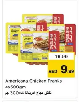 Nesto AMERICANA Chicken Sausage offer