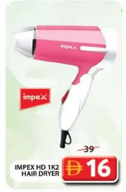 Grand Hyper Market IMPEX Hair Appliances offer