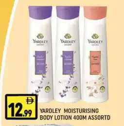 Al Madina YARDLEY Body Lotion & Cream offer