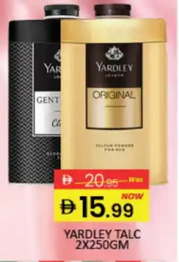 Mango Hypermarket LLC YARDLEY Talcum Powder offer